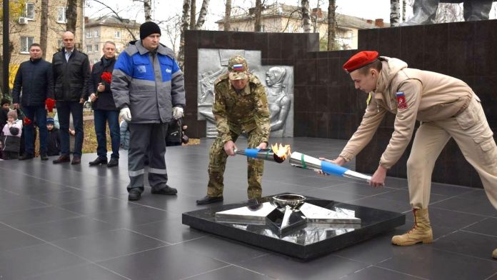 Вечный огонь в Лесном. Шилово. 4.11.25_2