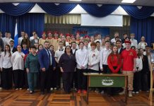 В Шиловской школе № 2 провели акцию «Парта Героя», посвященную Герою Советского Союза, выпускнику школы Фёдору Липаткину