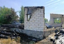 В шиловском селе Санском сгорела дача