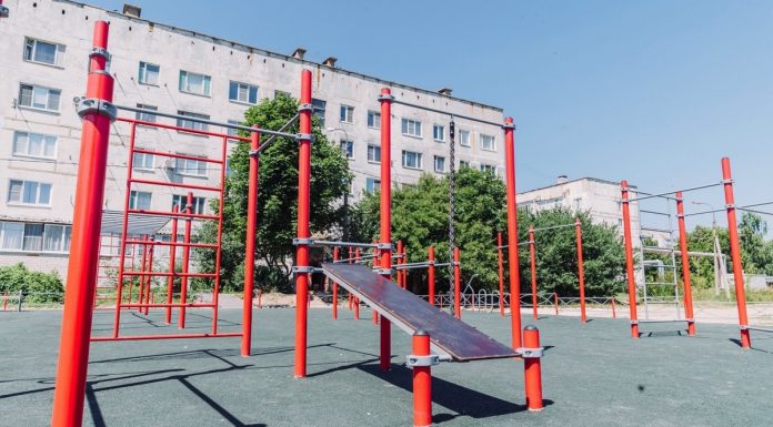 В Лесном Шиловского района построили современную спортплощадку